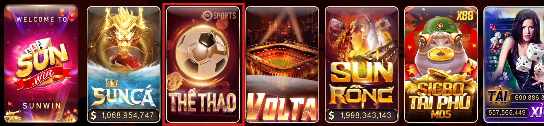 truy cap muc the thao