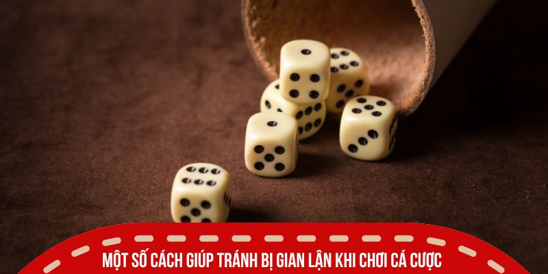 Cách Nhận Biết Tài Xỉu Bịp Đơn Giản Ai Cũng Nên Biết 4 Một số cách giúp tránh bị gian lận khi chơi cá cược
